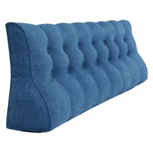 Подушка для спинки Vercart, 55x200 см, синий