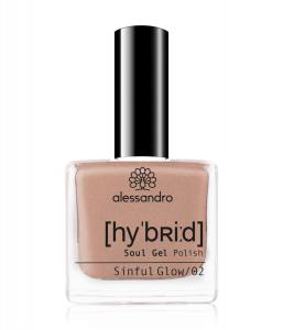 Лак для ногтей Alessandro Hybrid, Sinful Glow, 8 ml