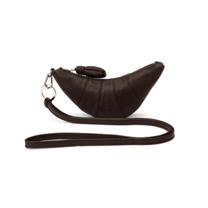 Lemaire Кошелек для монет из коровьей кожи унисекс коричневый