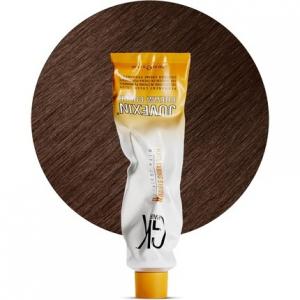 GK HAIR Global Keratin Профессиональная крем-краска для волос в тюбике 3,4 жидких унции 100 мл Питательные очищающие краски для укладки Высокоэффективный стойкий полуперманентный натуральный тонер Краска Goldens 6,3 Темно-русый