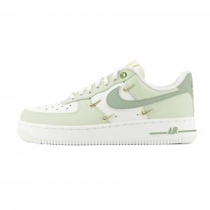 Nike Кроссовки Air Force 1 для скейтбординга, устойчивые к истиранию, низкие, унисекс, зеленые, белые