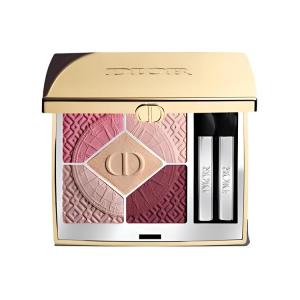 DIOR Ограниченная коллекция Blue Gold на Рождество 2024, 5 цветов теней для век, легко растушевываются, стойкий макияж, 7г