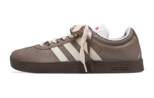 Adidas Neo Кроссовки для скейтбординга Vl Court Classic с антискользящим покрытием, износостойкие, унисекс, коричневые
