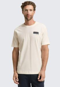 Футболка TOM TAILOR Print T-shirt, Gardenia White/Off-White