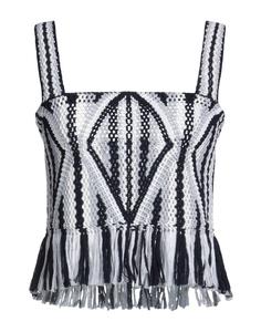 Кроп-топ Gabriela Hearst, черный