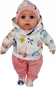 Кукла говорит и поет польский 45 см + соска_38 Mariotoys