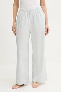 Хлопковые пижамные брюки Hollister Co., зеленый