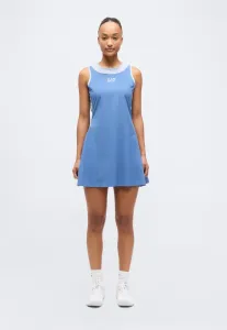 Профессиональный теннисист, костюм для фристайла, спортивное платье Ea7 Emporio Armani, Blue Horizon/Zen Blue