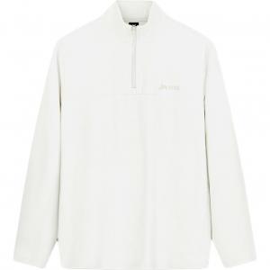 361° Свитшот мужской светло-абрикосовый Camellia с воротником стойкой