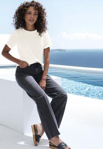 Футболка Vivance KURZARM, Creme/Beige