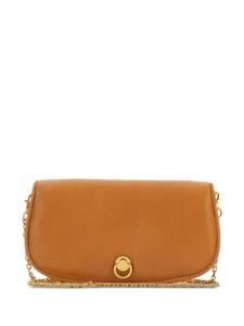 Пушистая сумка-клатч GIANNI CHIARINI, коричневый