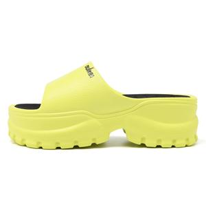 EXULL Q Тапочки-слайды женские, устойчивые к истиранию, зеленые