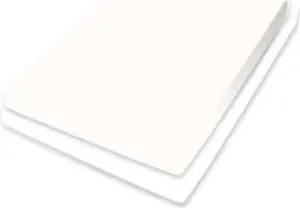 Простыня на резинке для матраса с пружинным блоком, однотонная, кремово-белая, 39/181, размер 90x190/100x220 см Bassetti