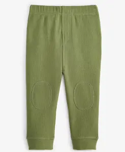 Однотонные вафельные спортивные брюки для мальчиков First Impressions, зеленый