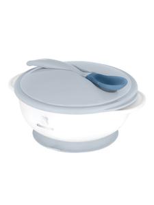 Kikkaboo Детская миска для кормления 250 мл, ложка, синяя