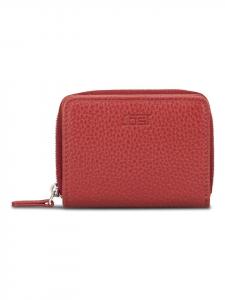 Jost Кожаный кошелек Vika с защитой от RFID, 7,5 см, красный