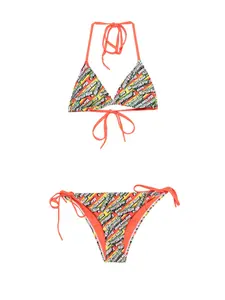 Печатный бикини Martine Rose, оранжевый