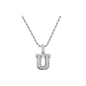 COLIMIDA Титановое стальное колье унисекс серебристого цвета