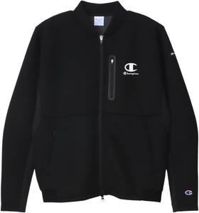 Мужская водоотталкивающая толстовка Champion WRAP-AIR с длинными рукавами, технологией Techweave 3LS, на молнии, с логотипом One Point, размер C3-ZG603, для игры в гольф, черный