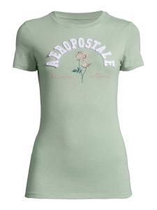Футболка AÉROPOSTALE, зеленый
