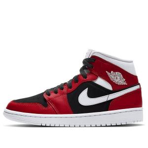 Кроссовки 1 mid 'gym red black' Air Jordan, красный