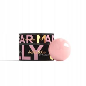 Makear, Jelly&Go Cover Nude JG04, Гель для наращивания ногтей, 50 мл