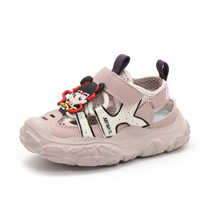 Сандалии детские, противоскользящие, износостойкие, низкие SHIBU, розовый