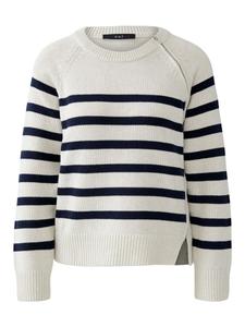 Вязаный кардиган OUI, White