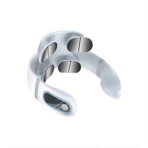 Массажер для шейного отдела позвоночника N66 с функцией умной термотерапии и микропульсацией AUX, белый