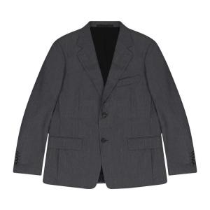 Куртка Lanvin Single Breasted Flap Pockets Blazer, Gris Fonce Chine