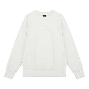 Толстовка New Balance Solid Color Round Neck Sports Pullover White, белый