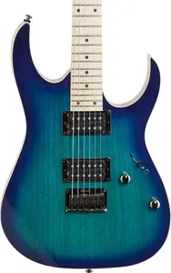 Электрогитара Ibanez RG421AHM Standard, гриф из клена, цвет Blue Moon Burst