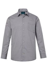 Рубашка делового покроя Regular Fit Boston Park, серый