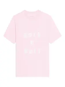 Футболка с графическим принтом Zadig&Voltaire, розовый