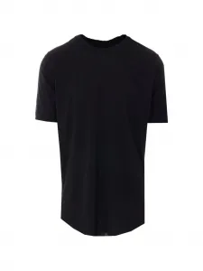 Футболка с круглым вырезом и эластичной отделкой Thom Krom, черный