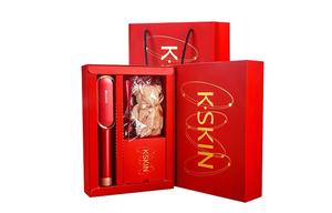 Щипцы для завивки / Утюжки для выпрямления волос KSKIN, красный