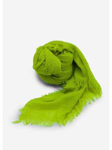 Муслиновый шарф неоново-зеленого цвета SASSYCLASSY