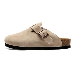 PAVEA Серые унисекс тапочки с противоскользящей резиновой подошвой, устойчивой к истиранию, и защитным мыском, цвет Gray