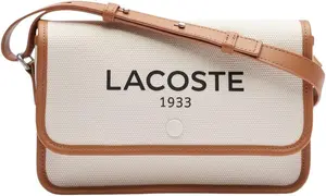 Женская сумка-кроссбоди Lacoste Flap Crossover, Natural Tan