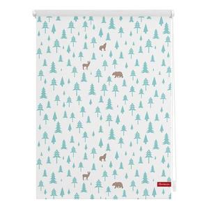 Рулонные шторы Блэкаут twentyfour Okko, 45x150x6 см цвет weiß/türkis