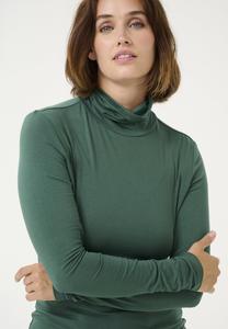 Топ с длинными рукавами YOKO ROLLNECK   Kaffe, зеленый