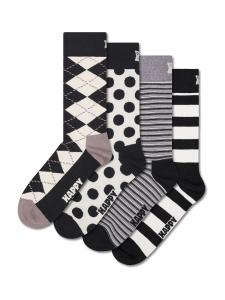 Happy Socks Носки 'Black And White' в черном, белом