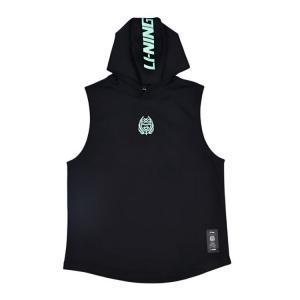 Футболка-майка мужская черная LINING