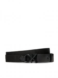 Ремень Ck Metal Minimal Webbing 30Mm Calvin Klein, черный