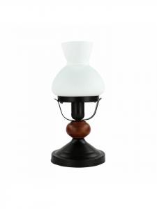 Настольная лампа Ø 14,5 x (В)33,5 см в черном, коричневом и белом цветах Licht-Erlebnisse