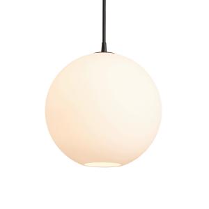 Подвесной светильник 35x34,2 см, опал/черный