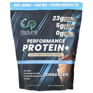 NB Pure, Performance Protein +, шоколад, 862,5 г (1,9 фунта)
