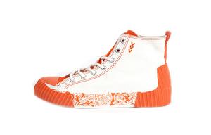 Холщовые кеды женские высокие белый Istep