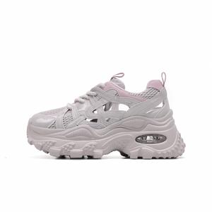 Женские противоскользящие износостойкие низкие массивные кроссовки C°BANNER, Champagne