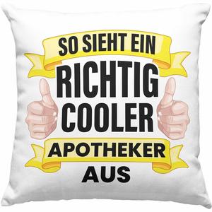 Тренд - Подушка декоративная с наполнителем "Аптекарь" 40х40 Подушка с надписью "Подарок" декоративная с наполнителем 40х40 Чашка "Аптека Веселая" (Синяя) Trendation